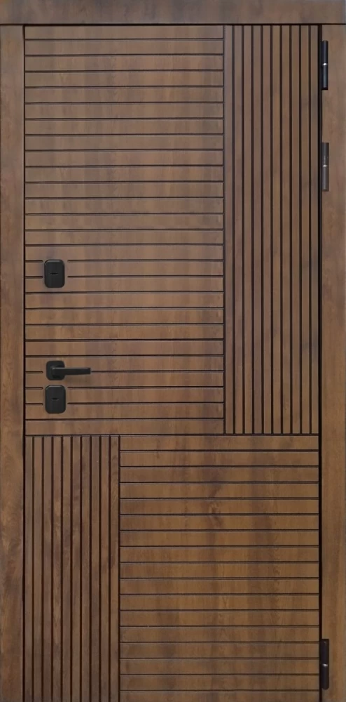 Входная дверь ДвериПРО Авеста ФЛ-677 (10мм, белый матовый) DPRO195454 внешняя сторона