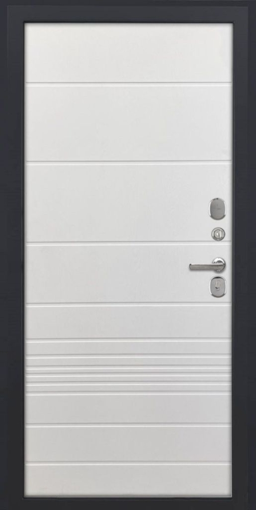 Входная дверь ДвериПРО Д-68 ФЛ-700 (10мм, ясень белый) DPRO195472 внутренняя сторона